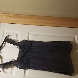 Torrid Sheer Navy Blue Lingerie